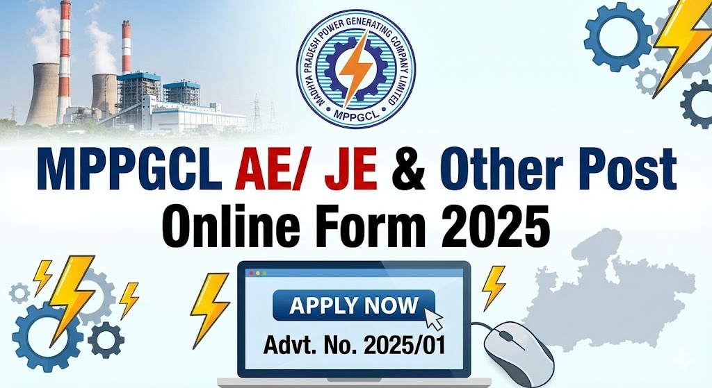 MPPGCL AE/ JE & Other Post Online Form 2025