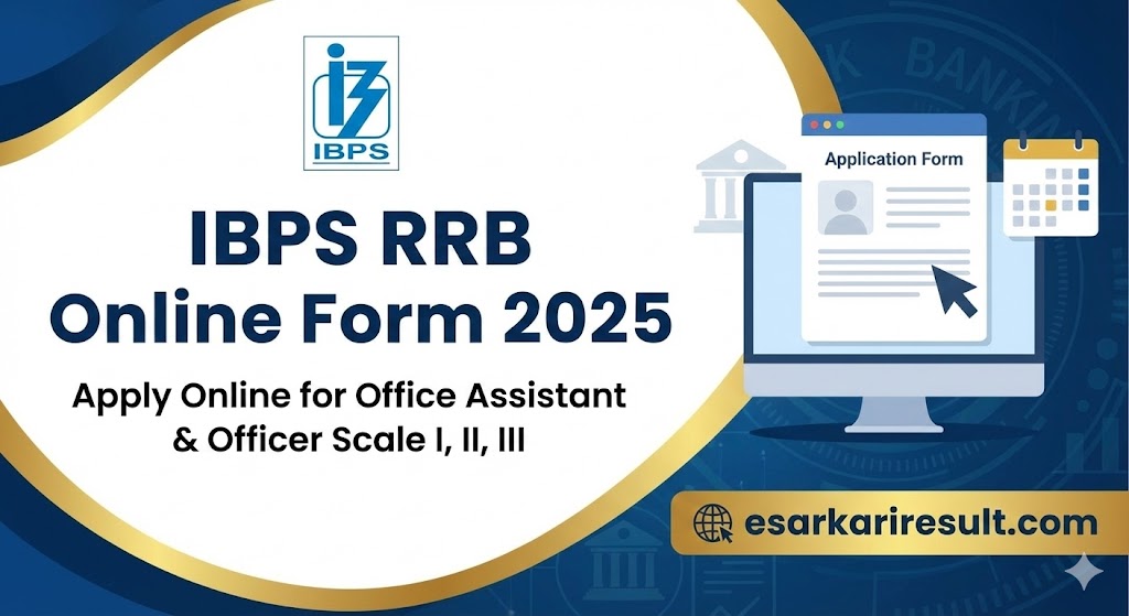 IBPS RRB Online Form 2025