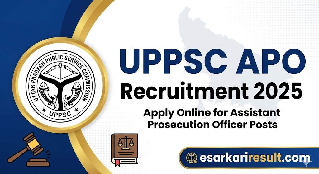 UPPSC APO Recruitment 2025