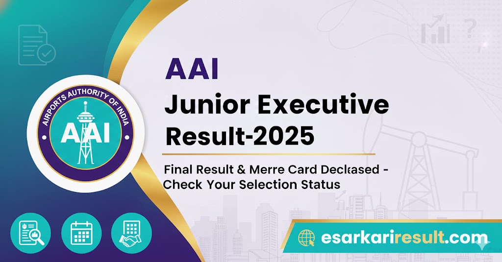 AAI Junior Executive Result -2025